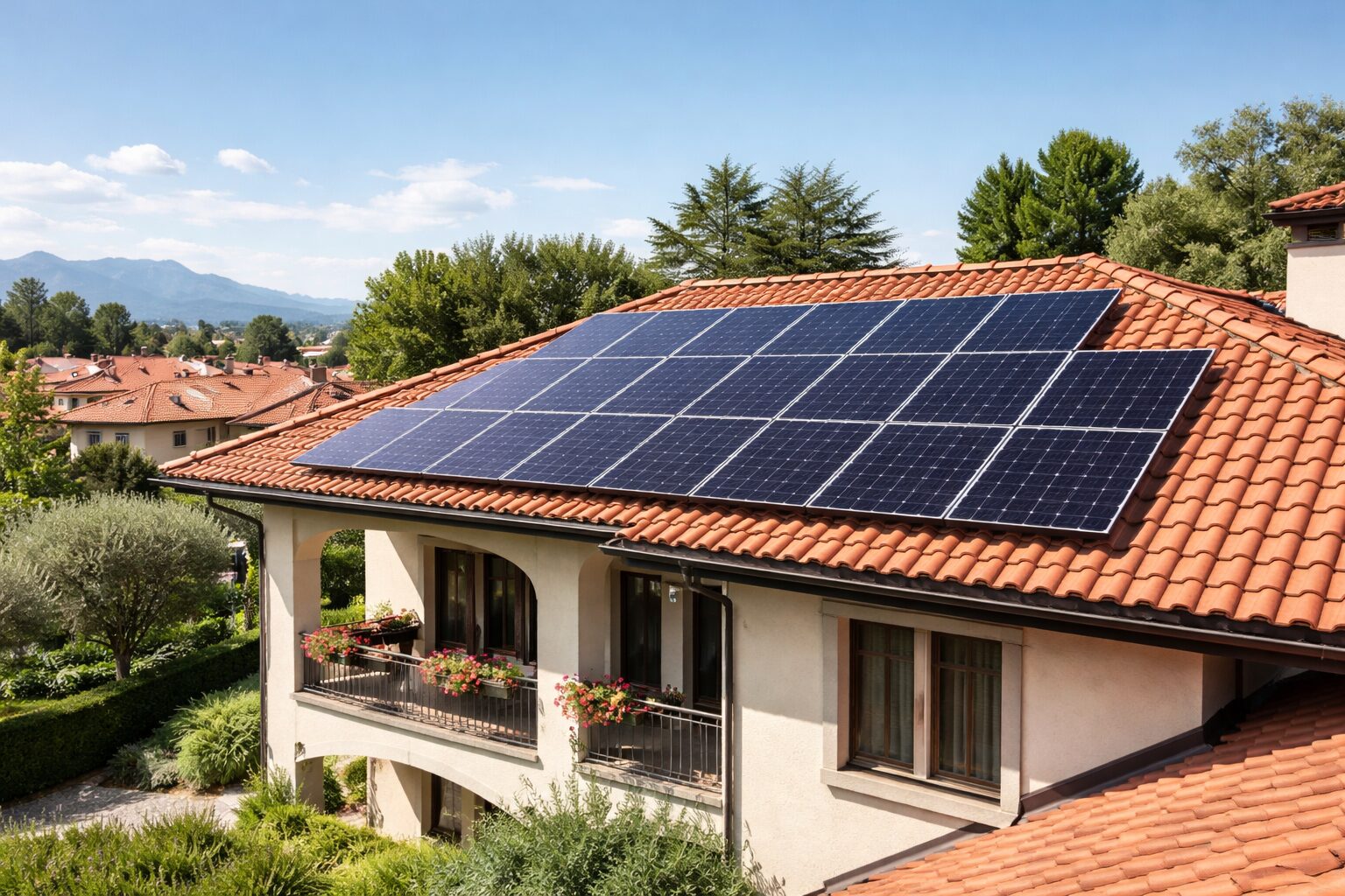 Impianto fotovoltaico residenziale Padova e Veneto